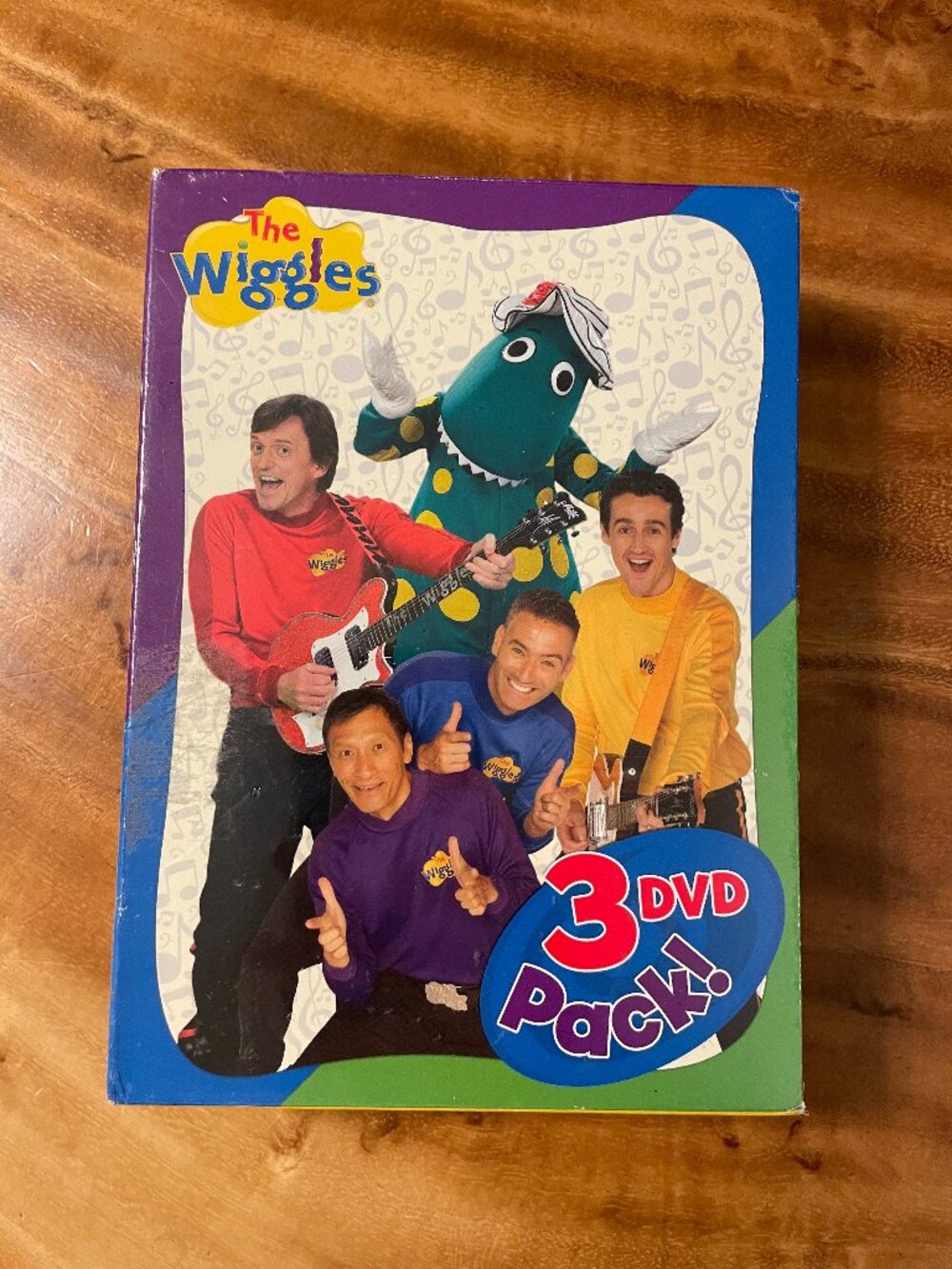 The Wiggles 3 DVD Pack Big Red Car Wiggle Time Dancing New Sealed